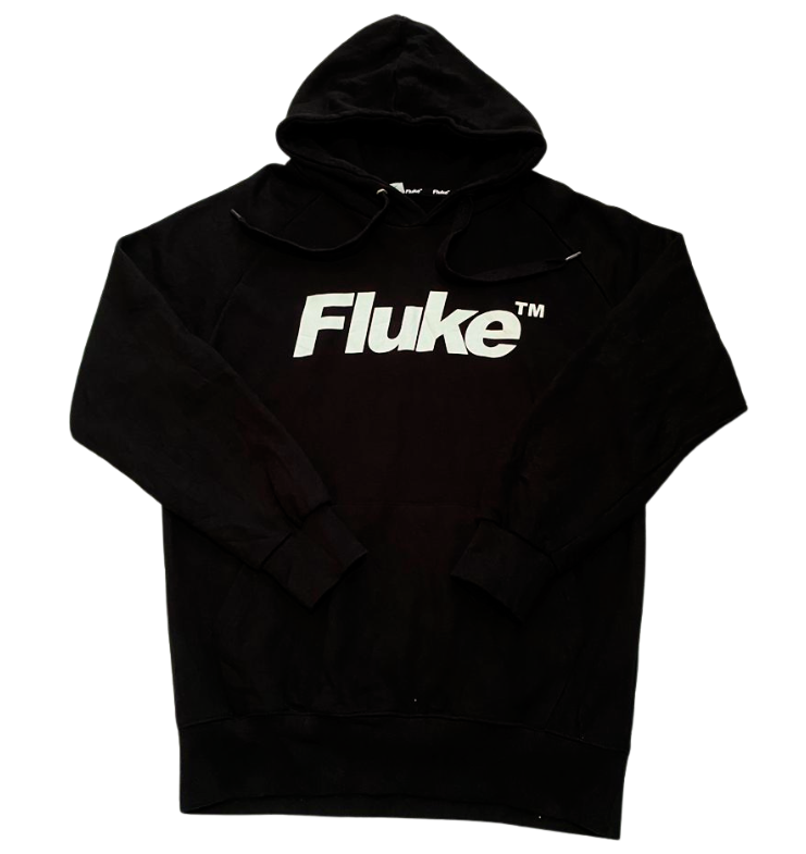 Hoodie Black Fluke TM